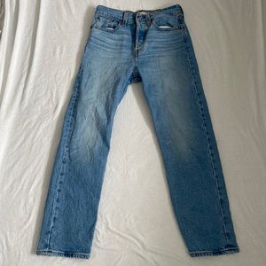 Levi’s straight mom jeans